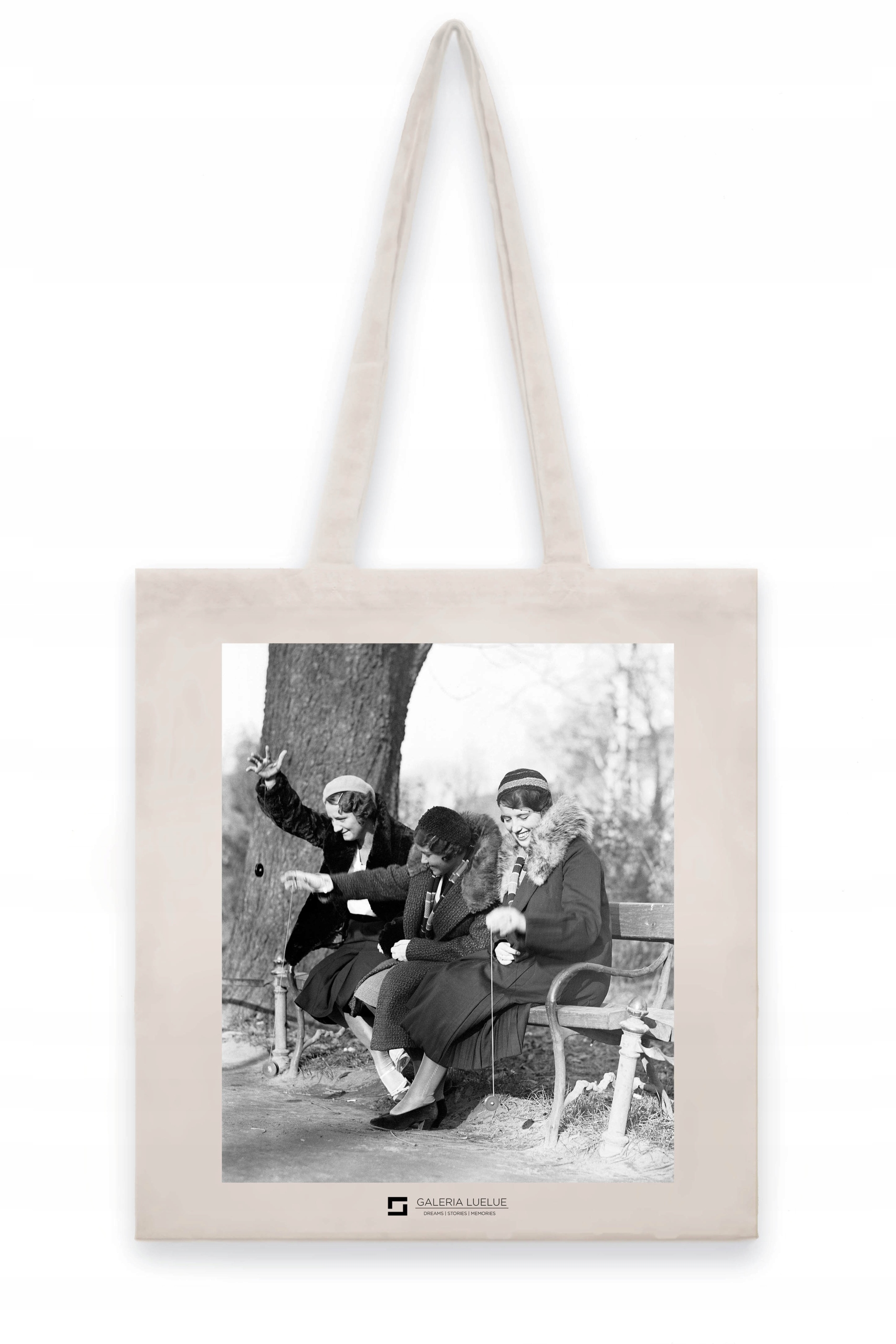 

Torba bawełniana Eko Kobiety bawiące się Jojo Lue