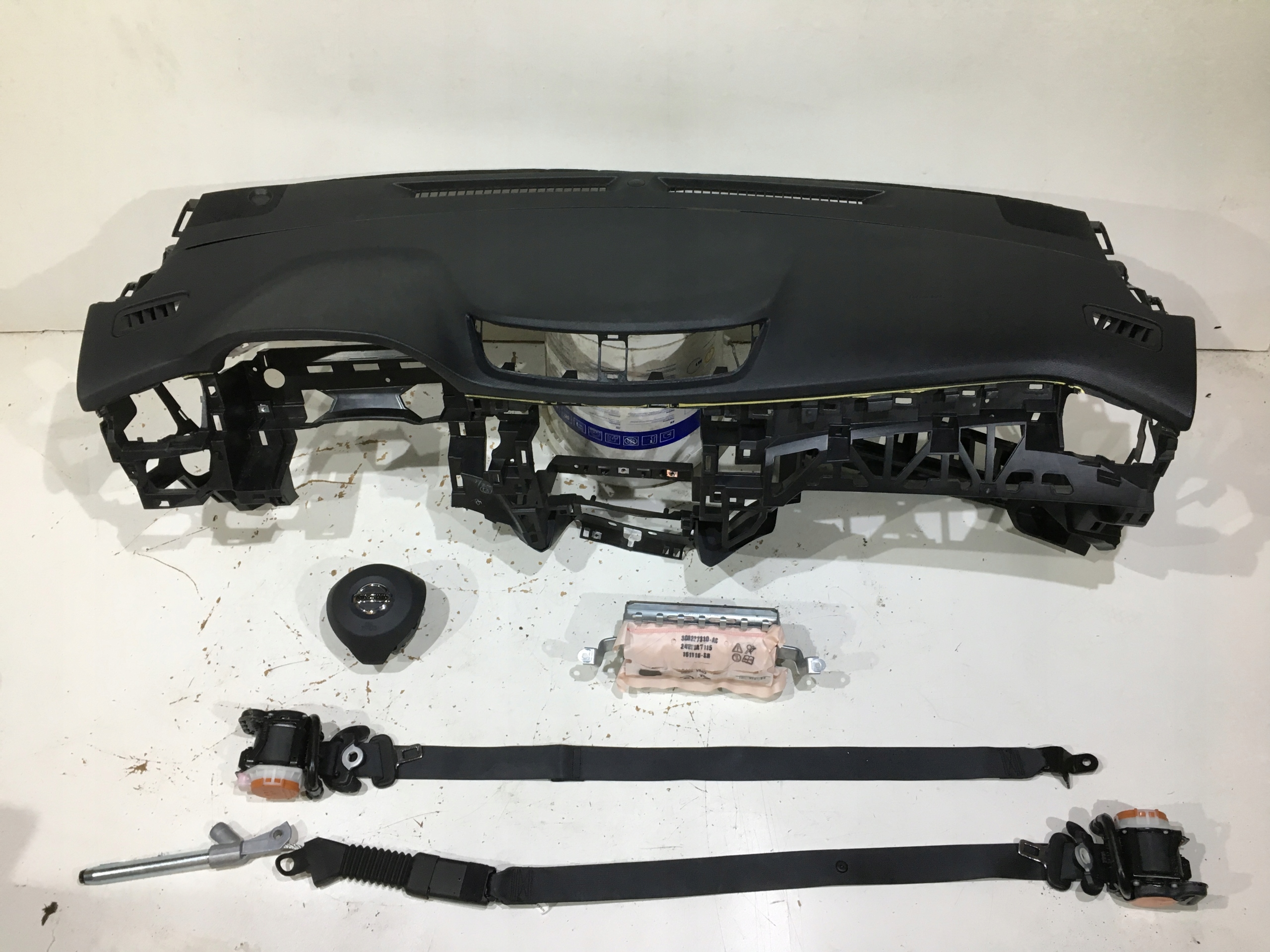 NISSAN QASHQAI II ЛИФТ ДОСКА КОНСОЛЬ ПОДУШКА БЕЗОПАСНОСТИ РЕМНИ