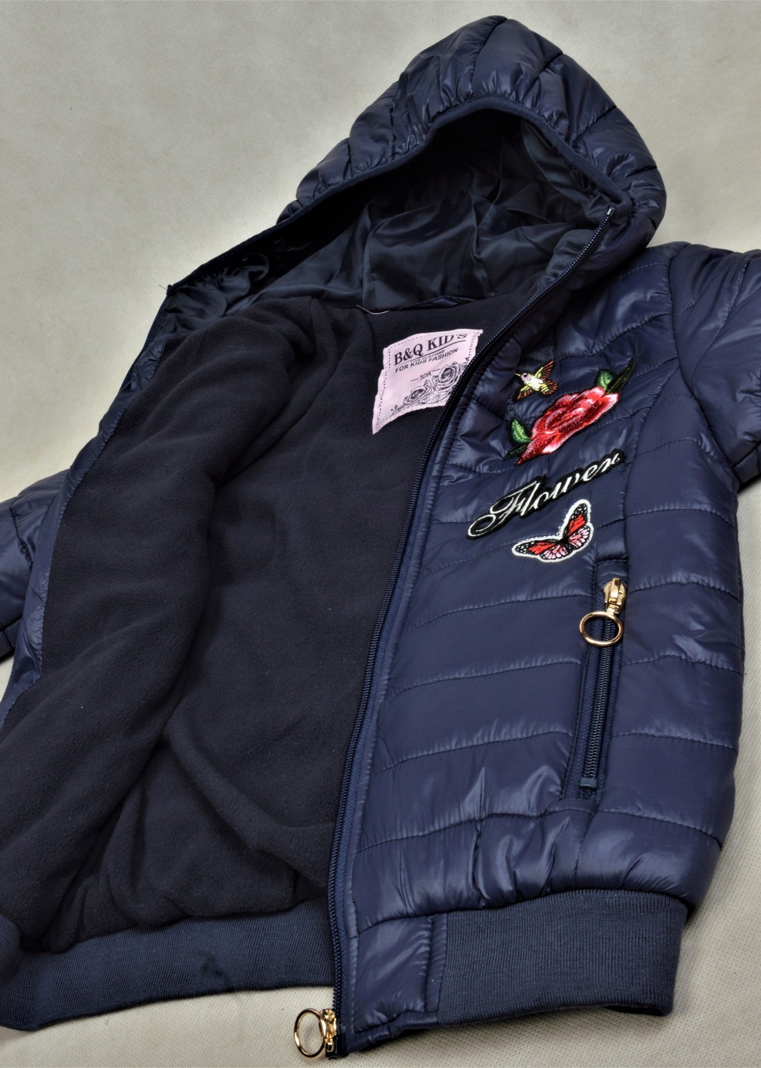 kurtka WIOSENNA Y2-2081G8 PIKOWANA 122/128 Fason inny