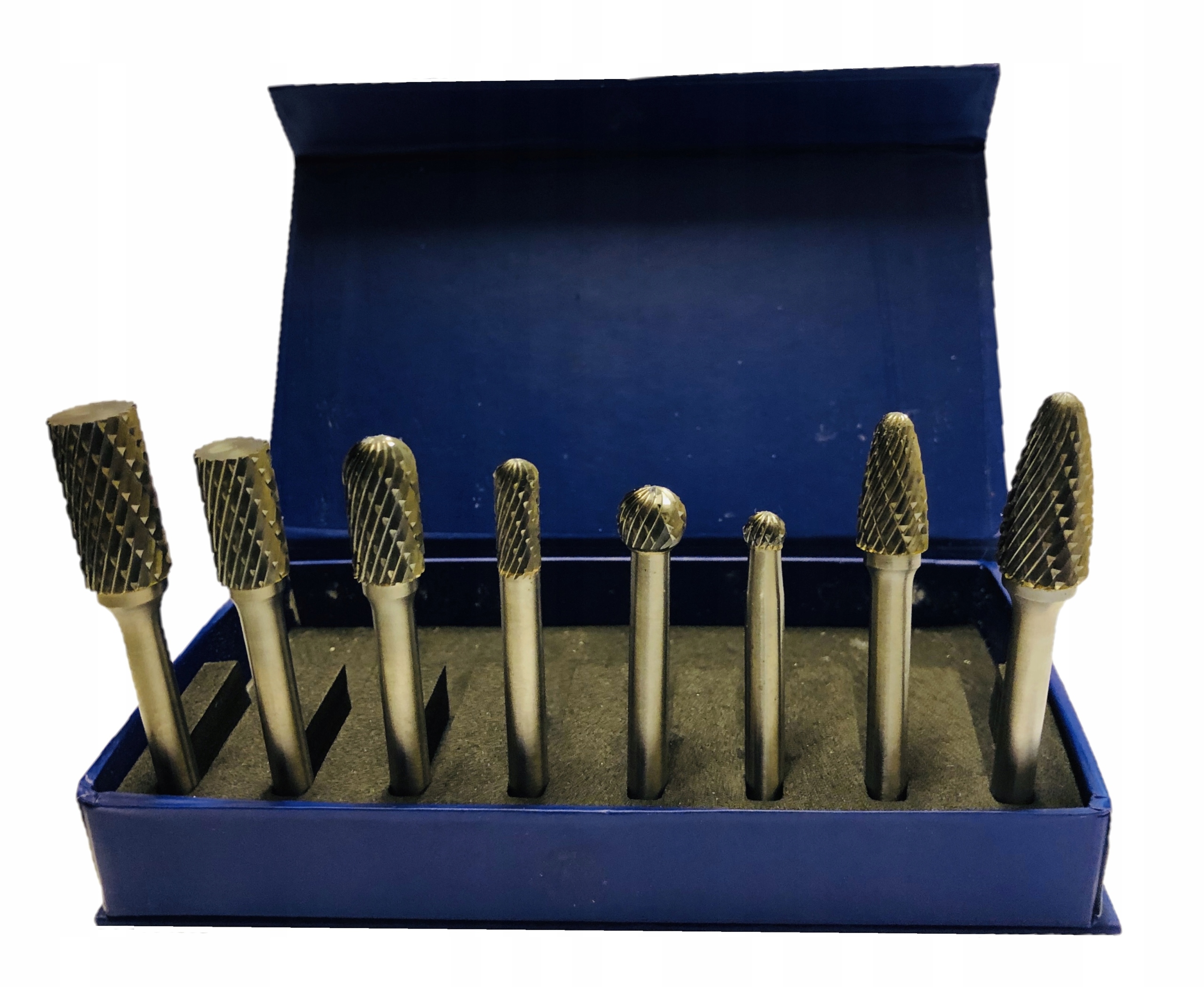 Komplet Rotačních Fréz Rotačních Pilníků Úchop 6 mm