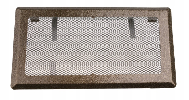 

Kratka Wentylacyjna Kominowa 16x45 Metalowa Złota