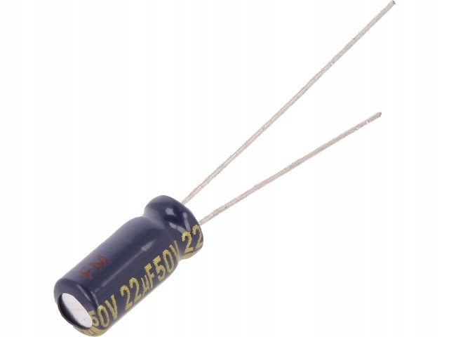 

EEUFC1H220 Kondensator 22uF 50VDC 5x11mm E7157