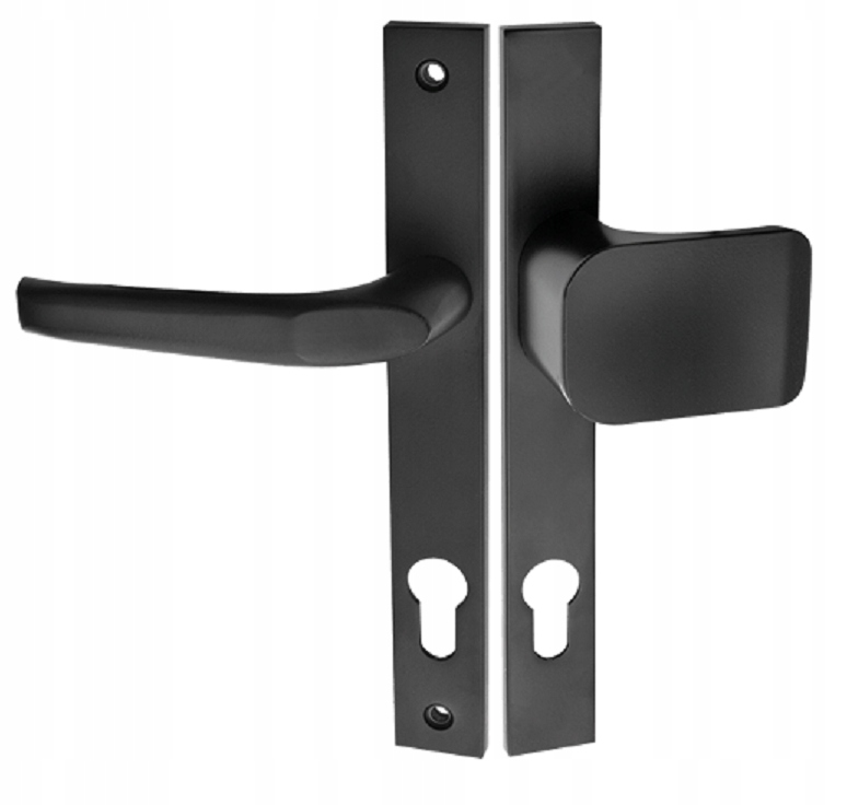 

Klamko gałka do furtki Magnat rozstaw 90mm Lewa