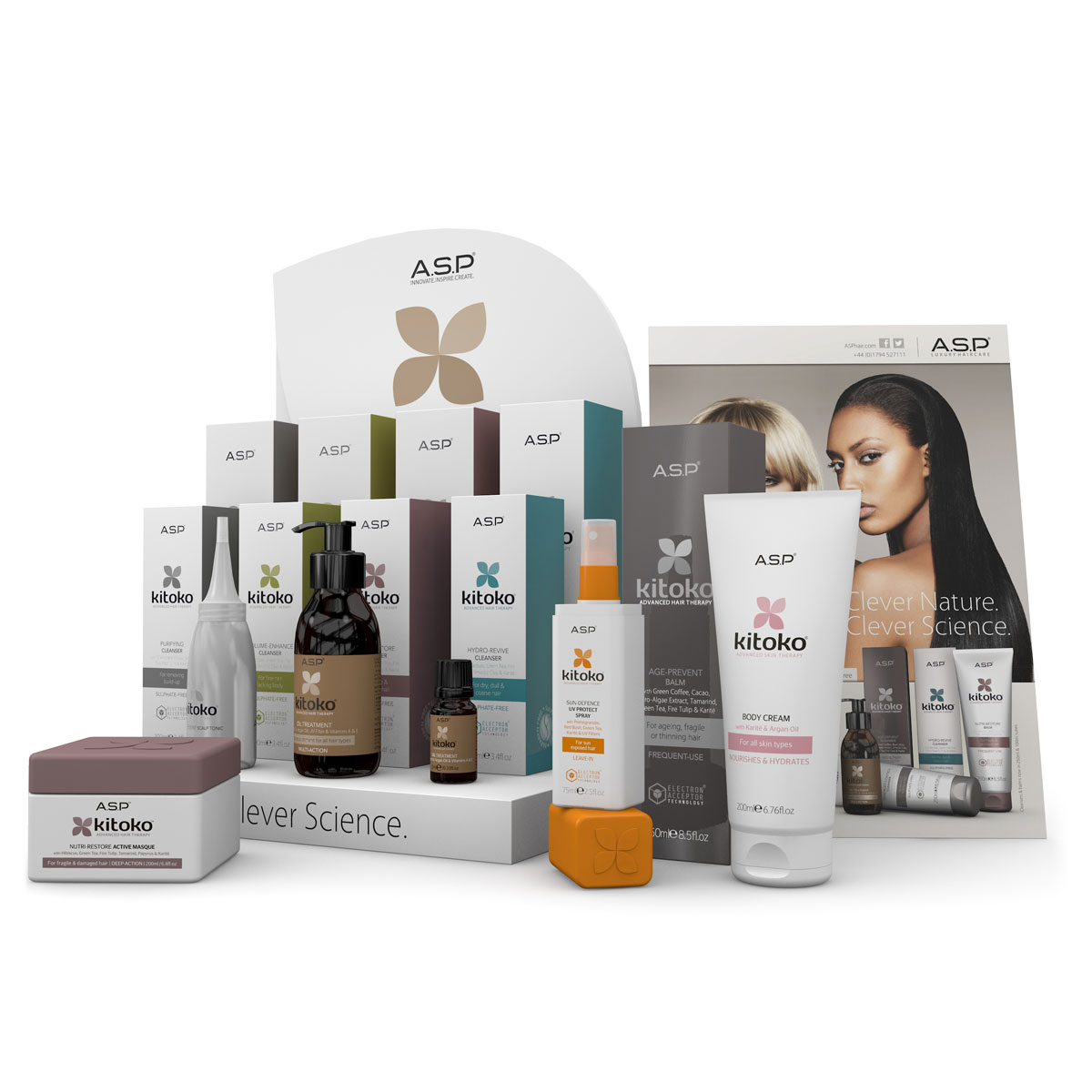 KITOKO HYDRO-REVIVE - ODŻYWKA NAWILŻAJĄCA 250 ML Opakowanie butelka z pompką