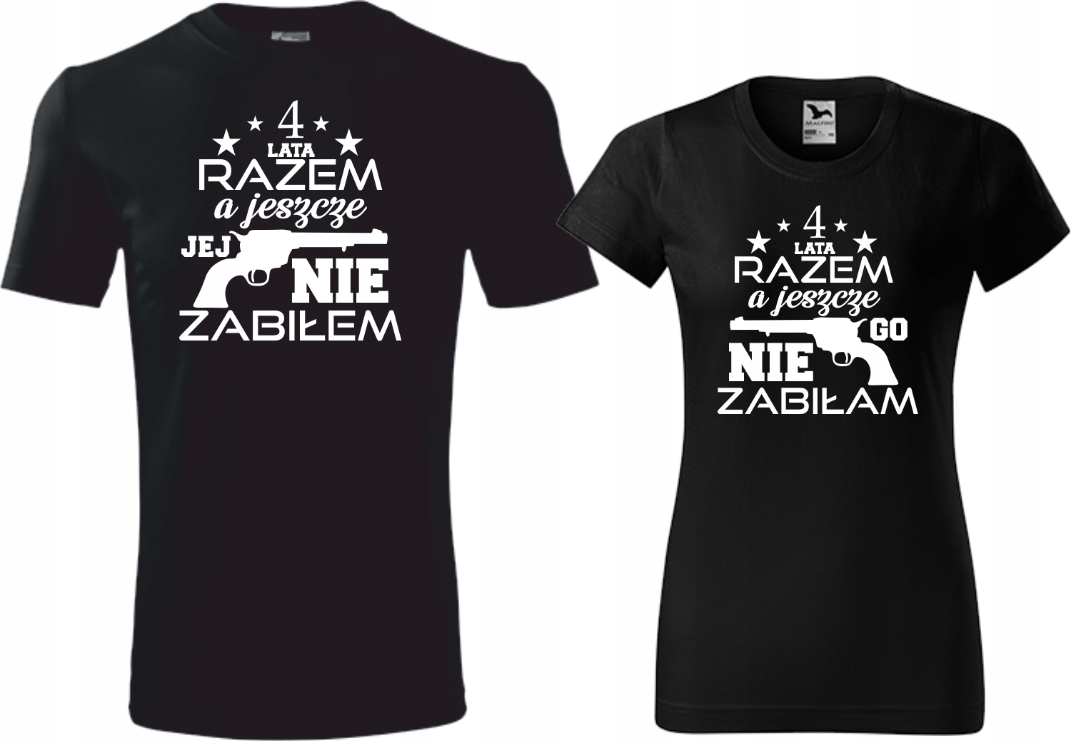

Zestaw koszulek Prezent na Walentynki dla pary Wow