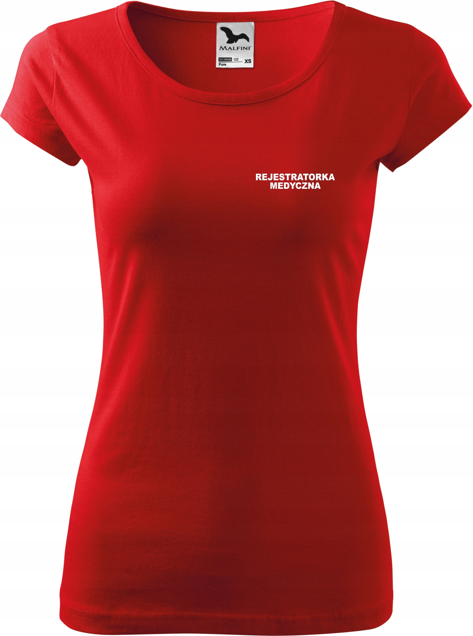 

Koszulka Pure Rejestratorka Medyczna Czerwona