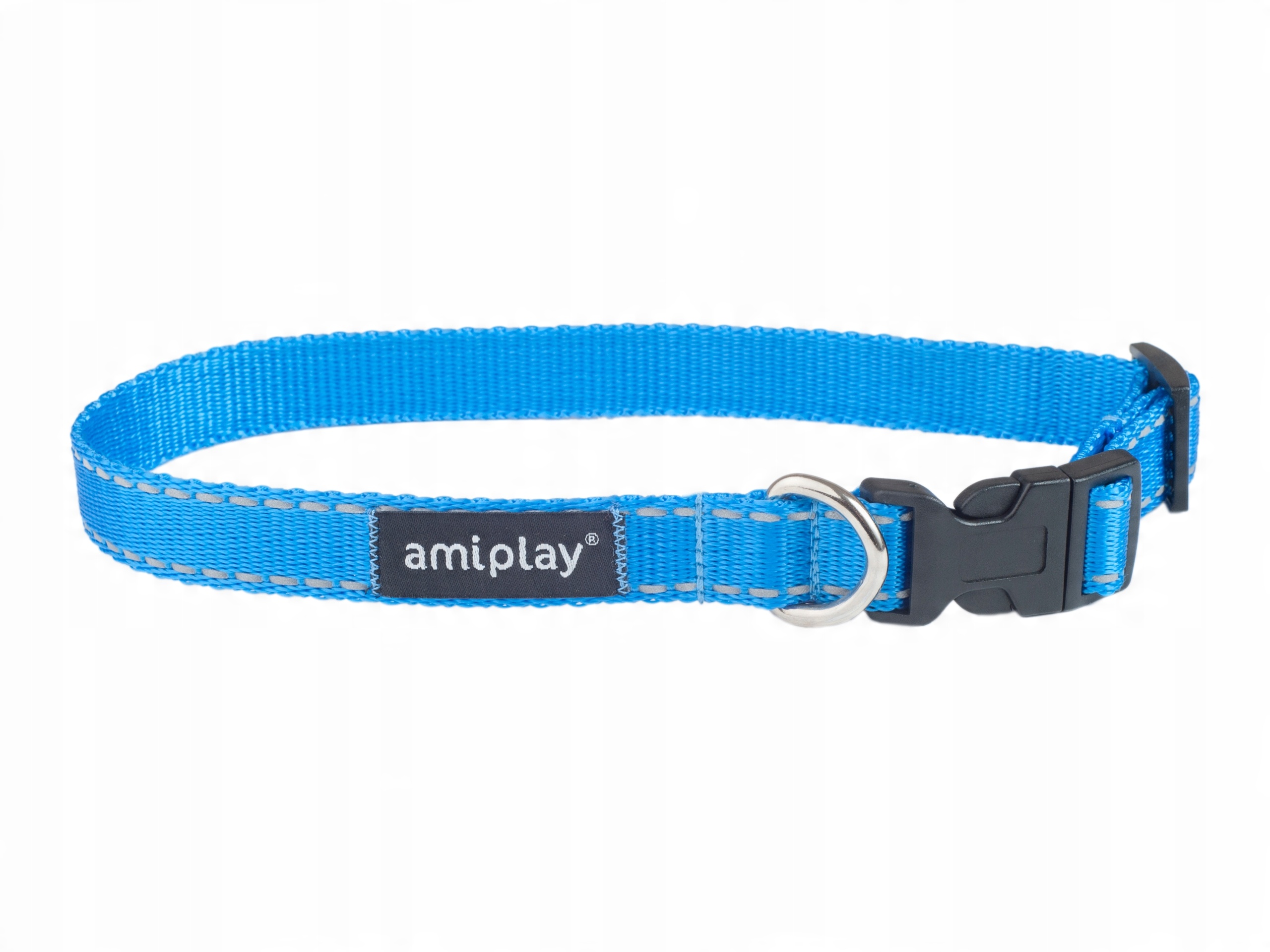 

amiplay Obroża odblaskowa Reflective XL Niebieska