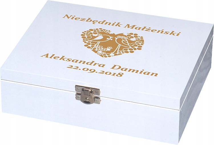 

Niezbędnik małżeński -Biały Personalizowany P018