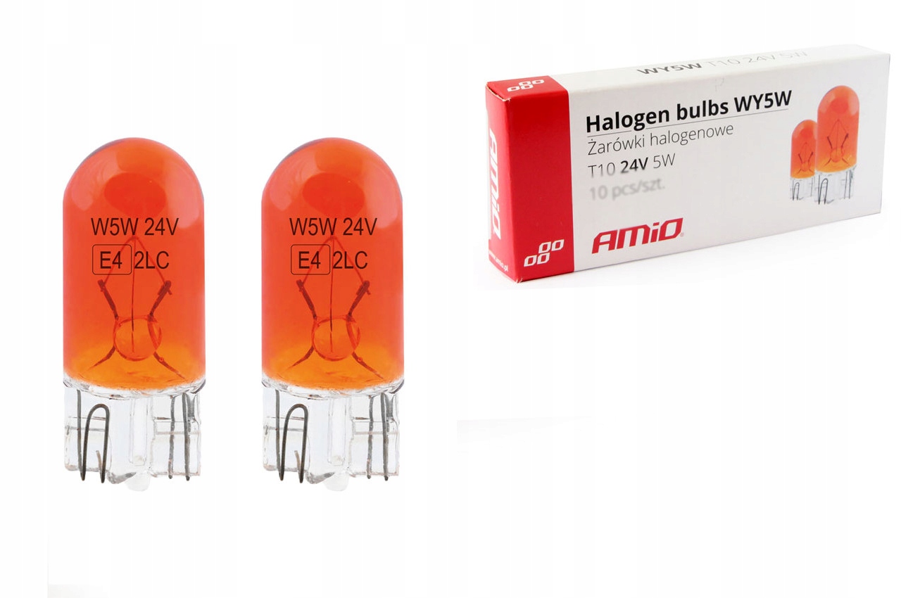 

Żarówki WY5W T10 5W W2.1X95d 24V 2 szt.