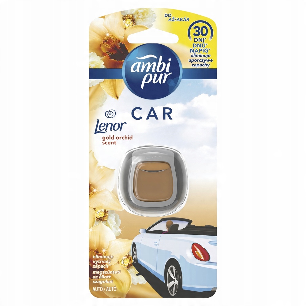 

Ambi Pur Car 2ml zapach na kratk Lenor Gold Orchid