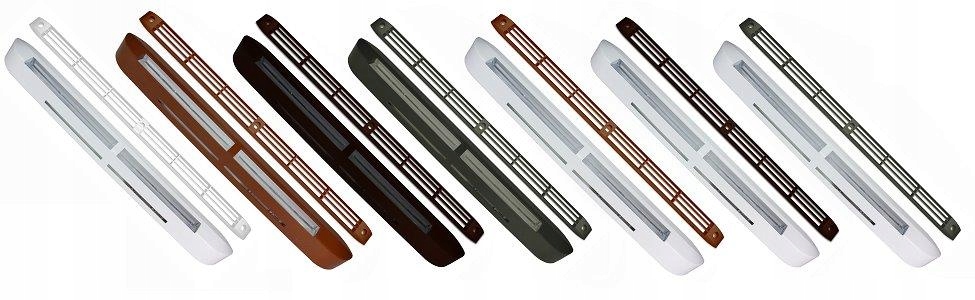 Nawiewnik do okien okna AIRA HY ANTRACYT/BIAŁY Marka inna