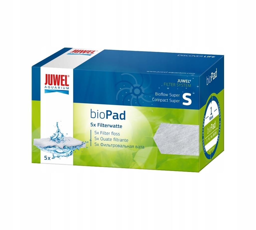 

Juwel Biopad S Wkład Wata Filtracyjna 5 szt