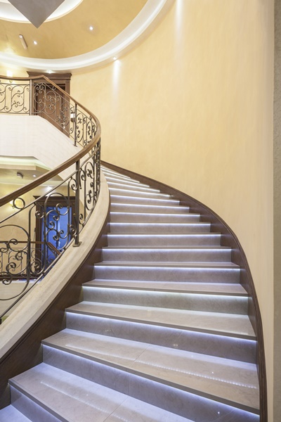 Sterownik schodowy 24 LED Czujniki 100cm Aplikacja Marka Smartleds