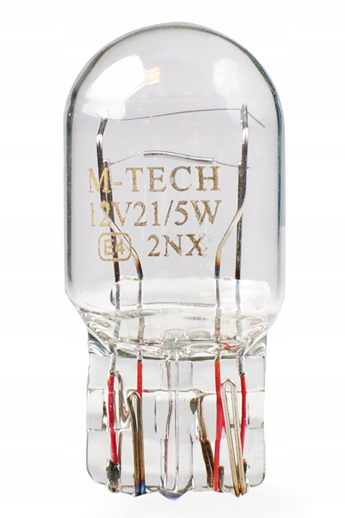 

Żarówka T20 W21/5W 12V Clear Całoszklana