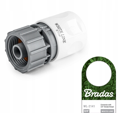 

Szybkozłączka złączka ogrodowa z gwintem 3/4 stop