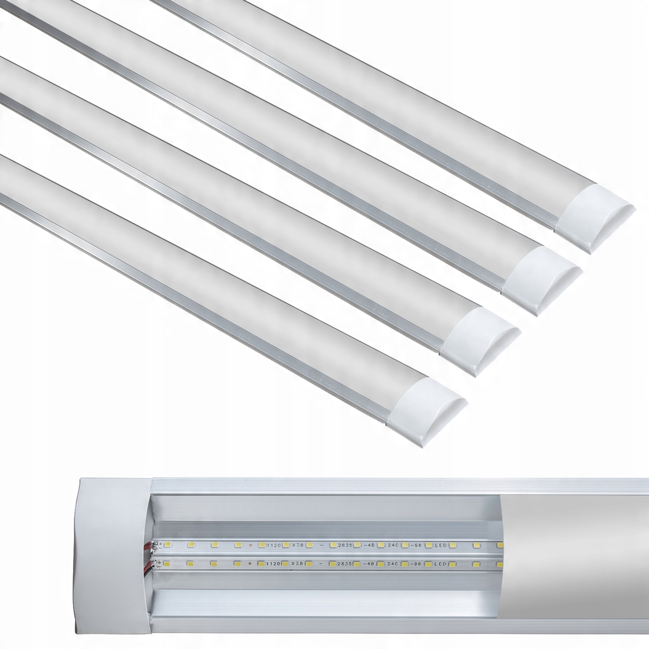 

4x Natynkowa Lampa Led 27W 90cm Panel Świetlówka