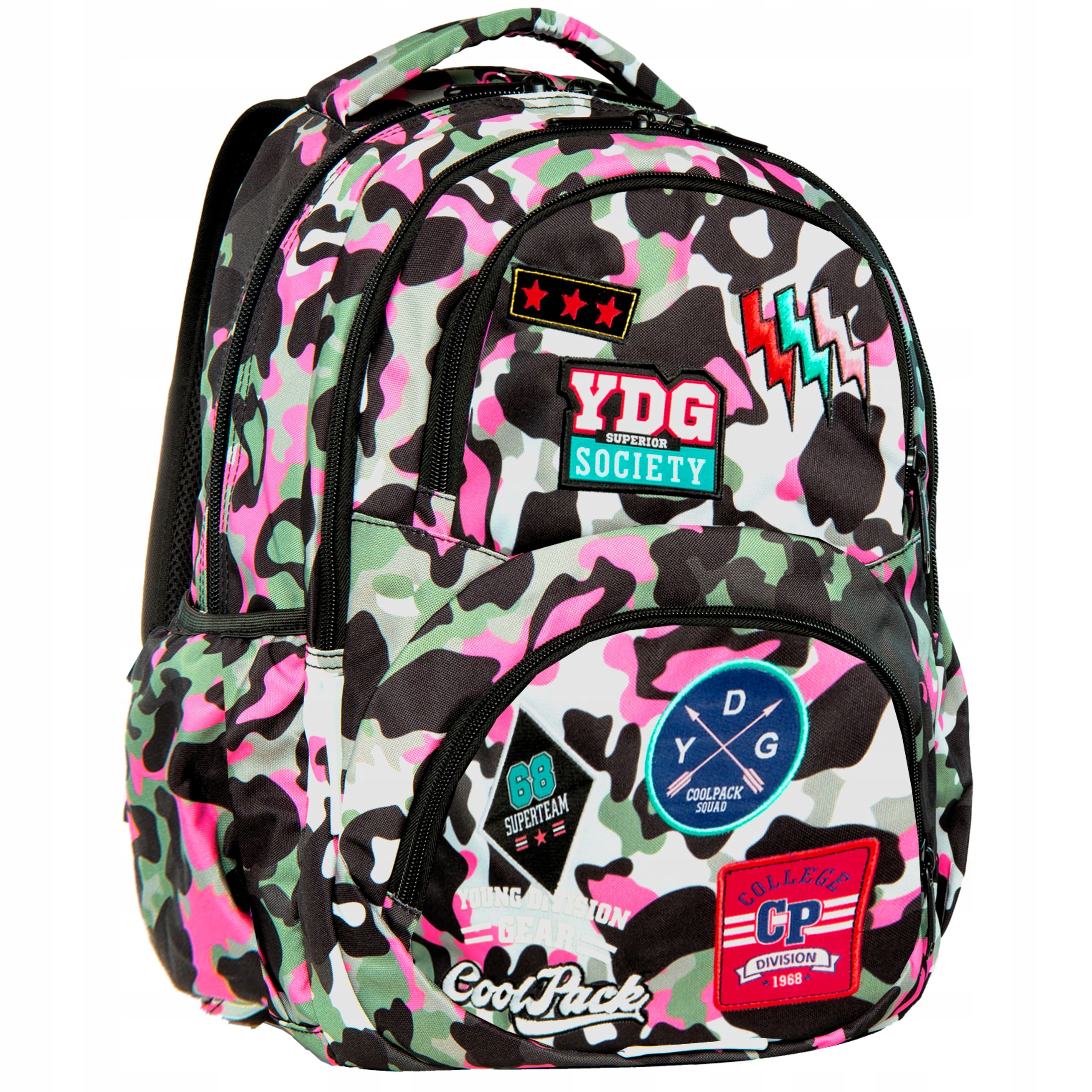 

Plecak Coolpack Moro Cp Szkolny Młodzieżowy Pink