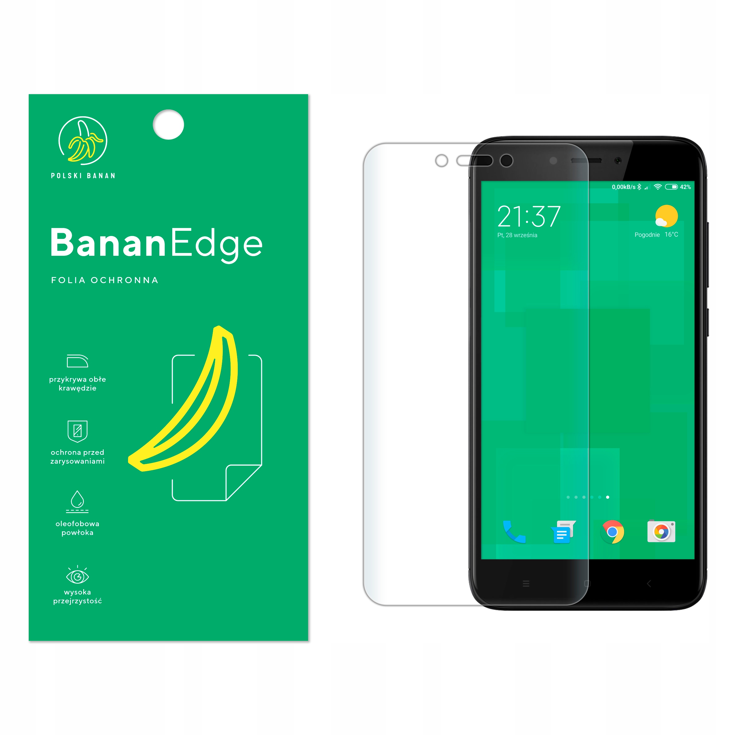 

Folia Ochronna Polski Banan do Xiaomi Redmi 4X