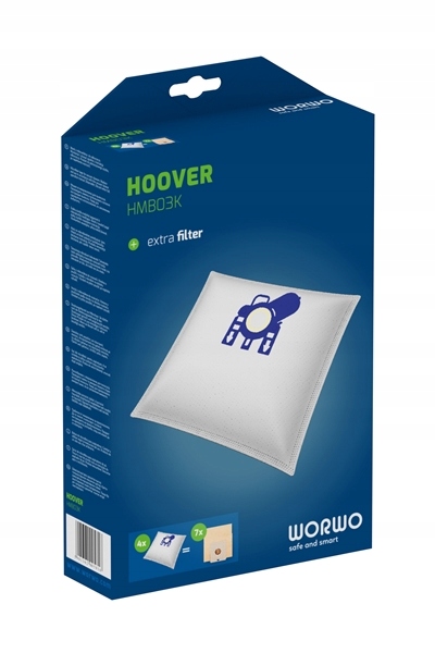 

Worki Do Odkurzacza Hoover Arianne 4 Sztuki +filtr