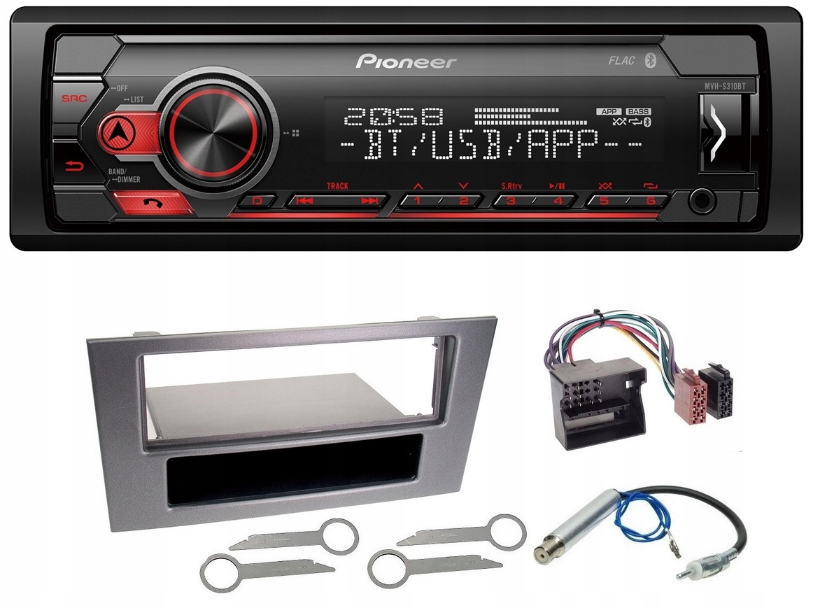 Pioneer MVH-S310BT Autorádio Usb Ford Mondeo MK3 Zdvihák