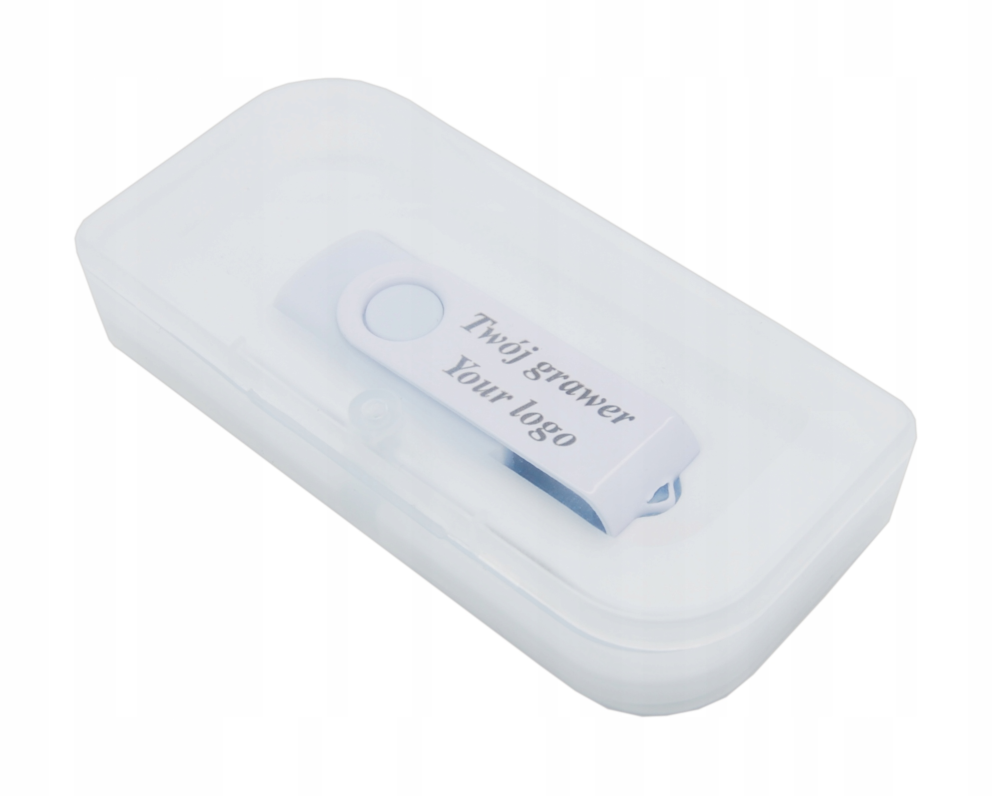 pendrive 32 GB z grawerem upominek promocyjny Marka MemoRabbit