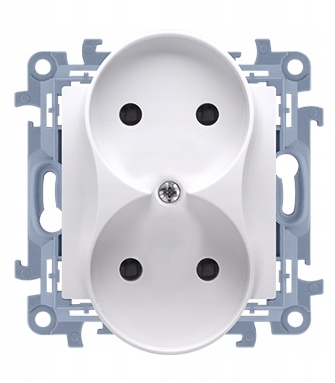 

Simon 10 Gniazdo podwójne bez/u CG2M.01/11