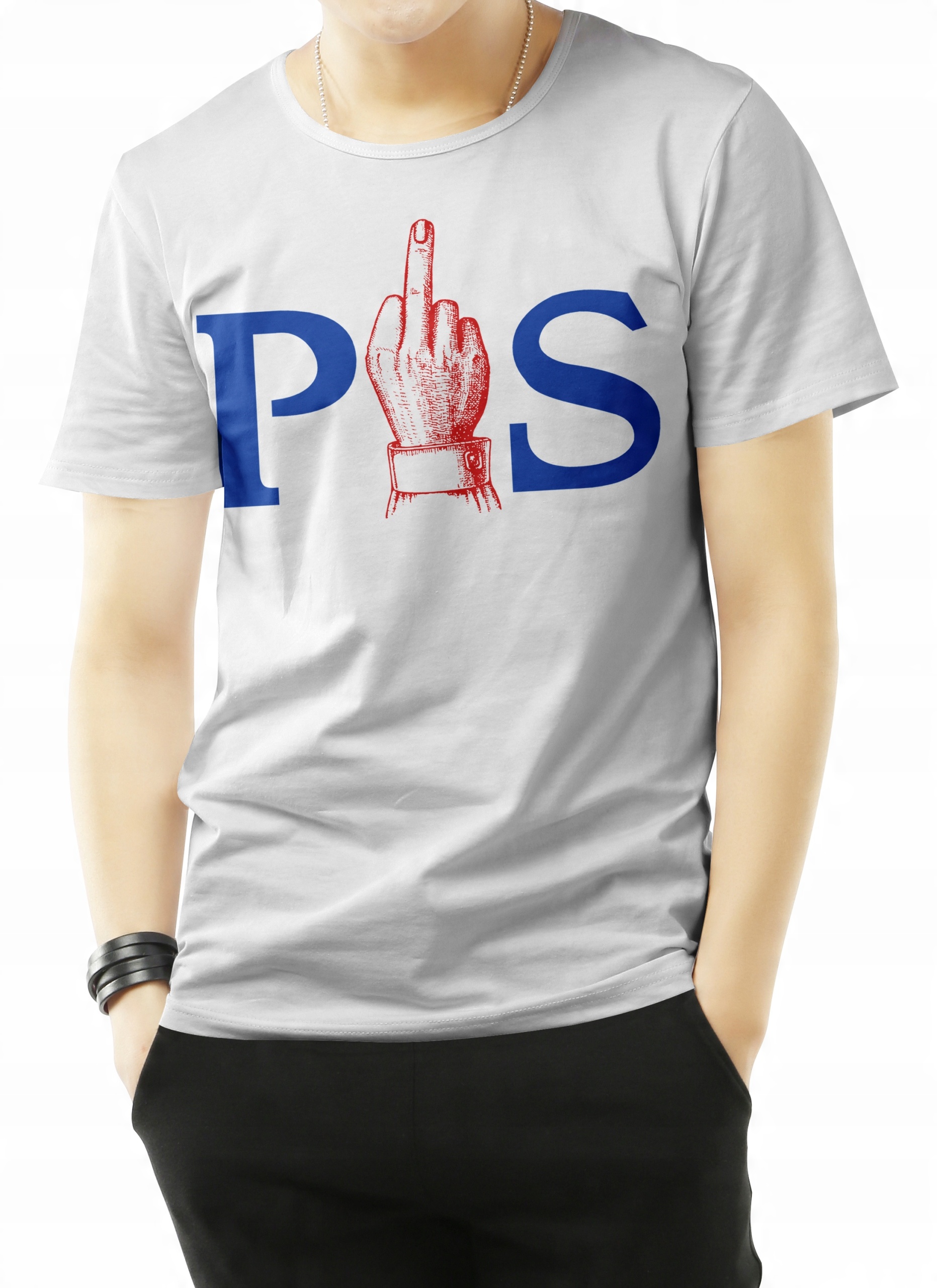 

Koszulka f*ck anty Pis środkowy palec r XL v1