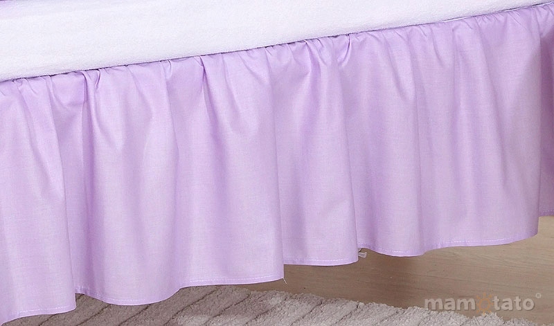 MAMO-TATO Falbanka do łóżeczka 60x120 cm.