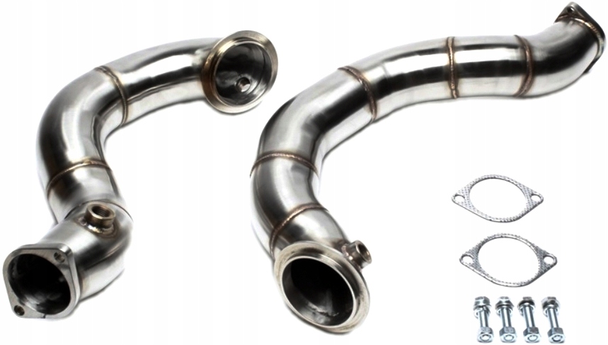 06BM001 - BMW E93 кабриолет 335i N54 Downpipe та Техникс