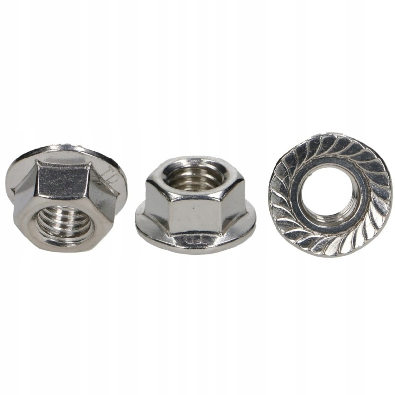 

M5 Nakretki Nakrętka Nierdzewna Kołnierzowa 10SZT