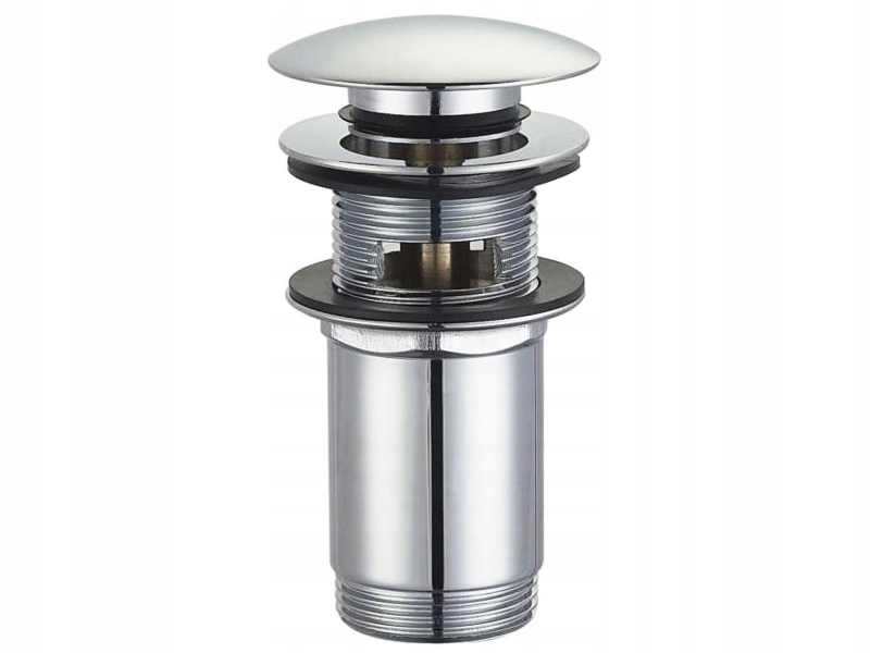 KOREK AUTOMATYCZNY SPUSTOWY CLICK KLIK KLAK CHROM