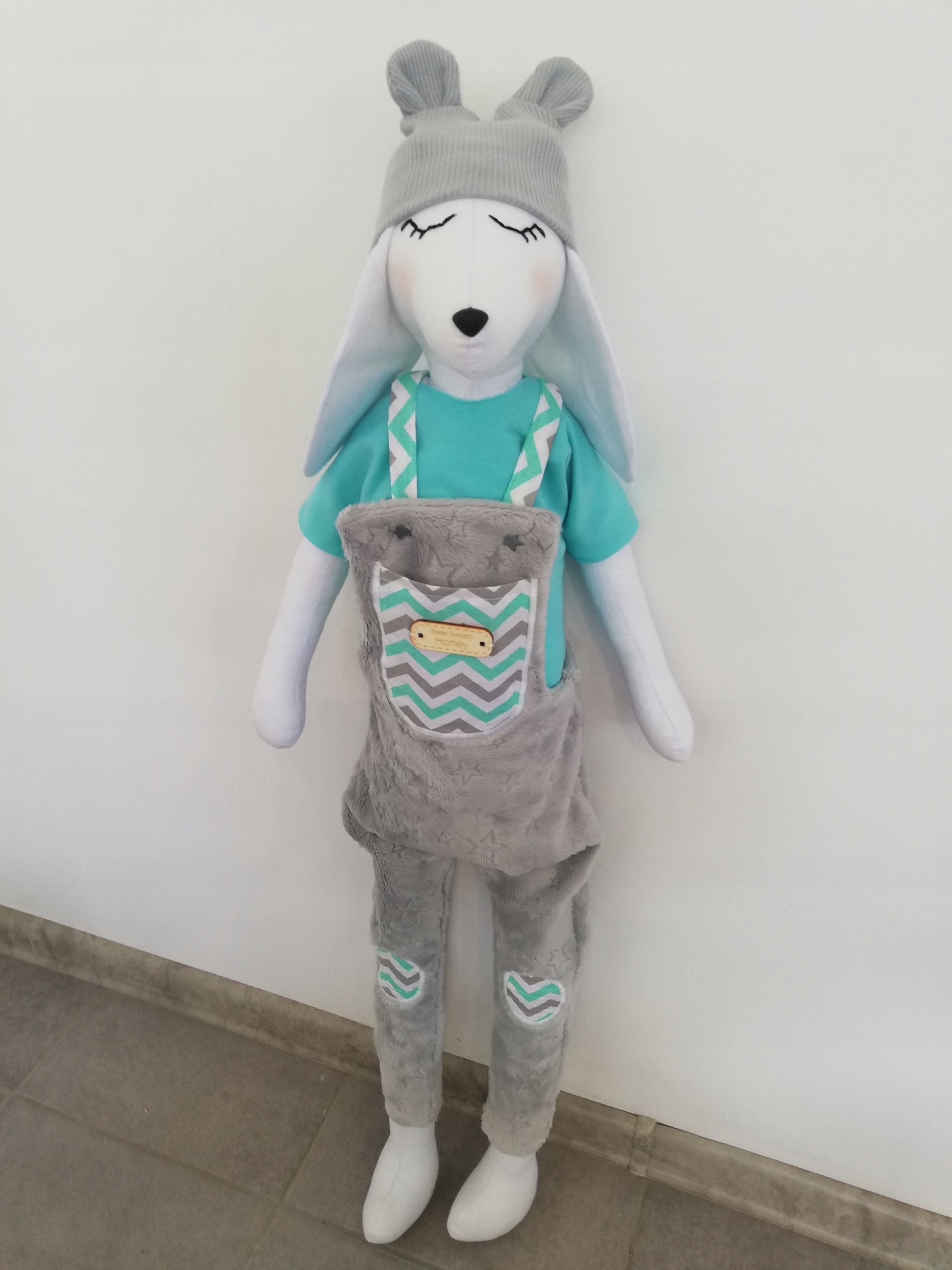 Tilda králík handmade XXL 100cm