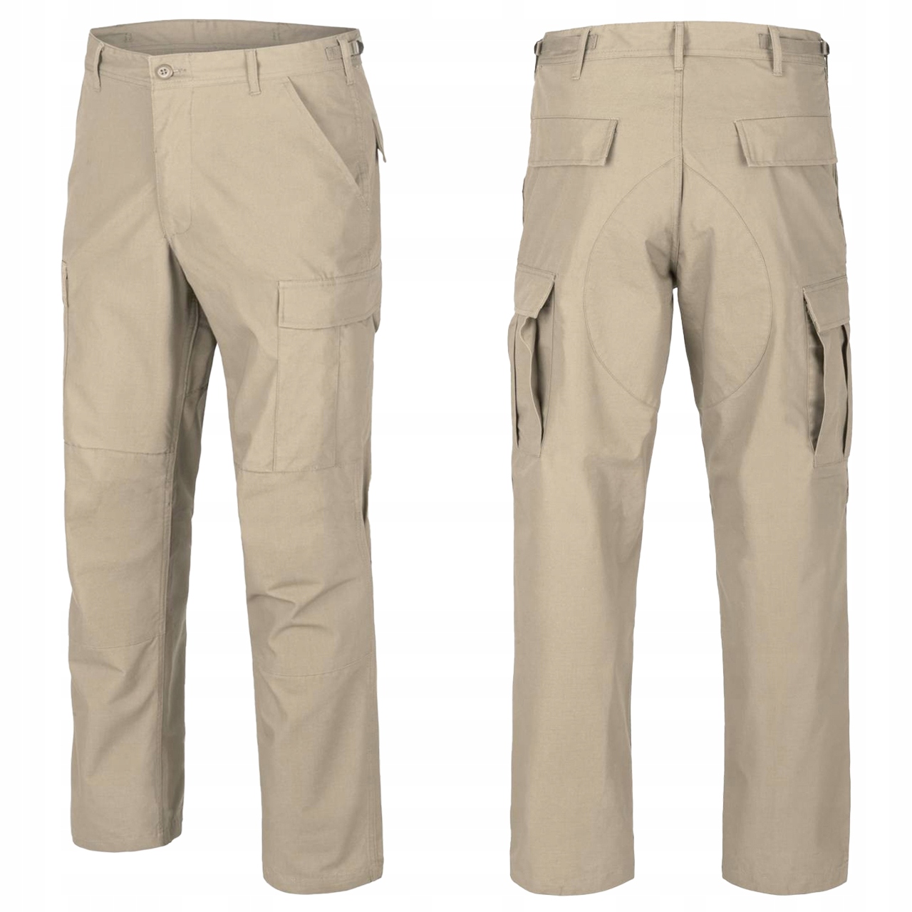 

Helikon Spodnie Bdu Wojskowe Bojówki Khaki Long