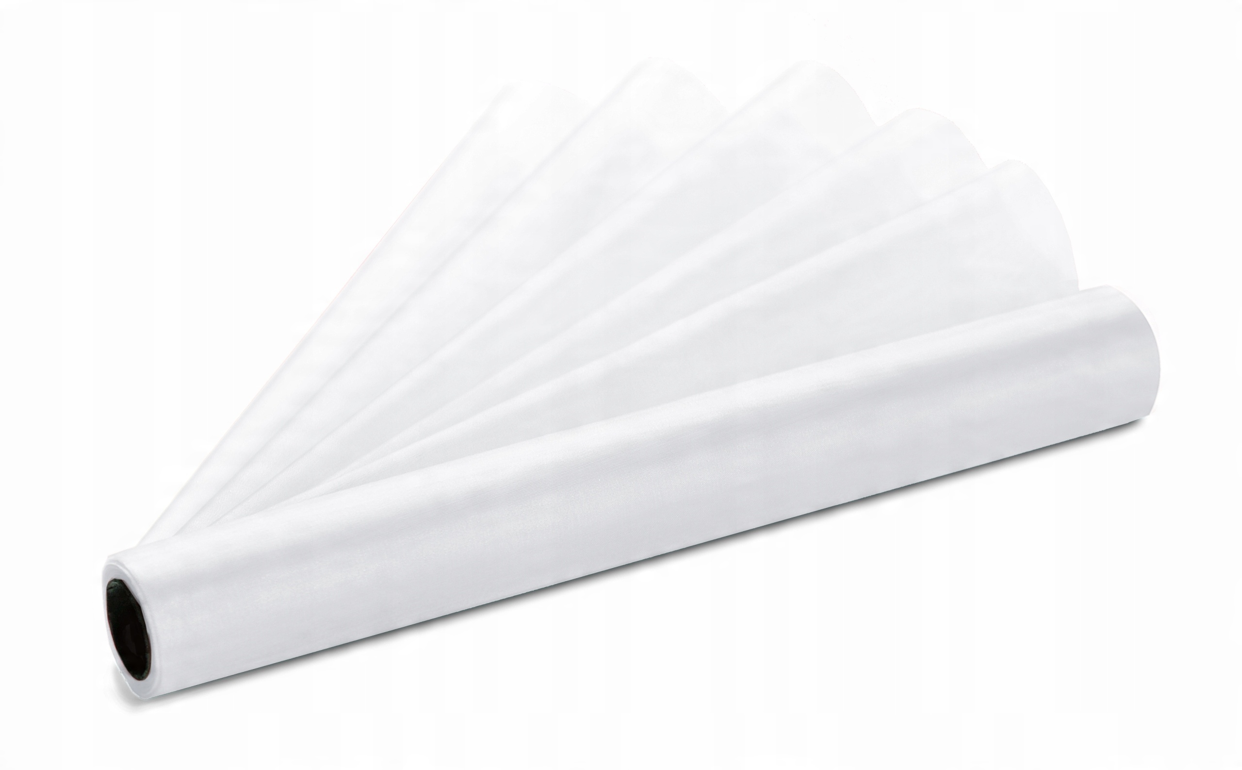 

Organza organtyna gładka 36cm 9m Biała