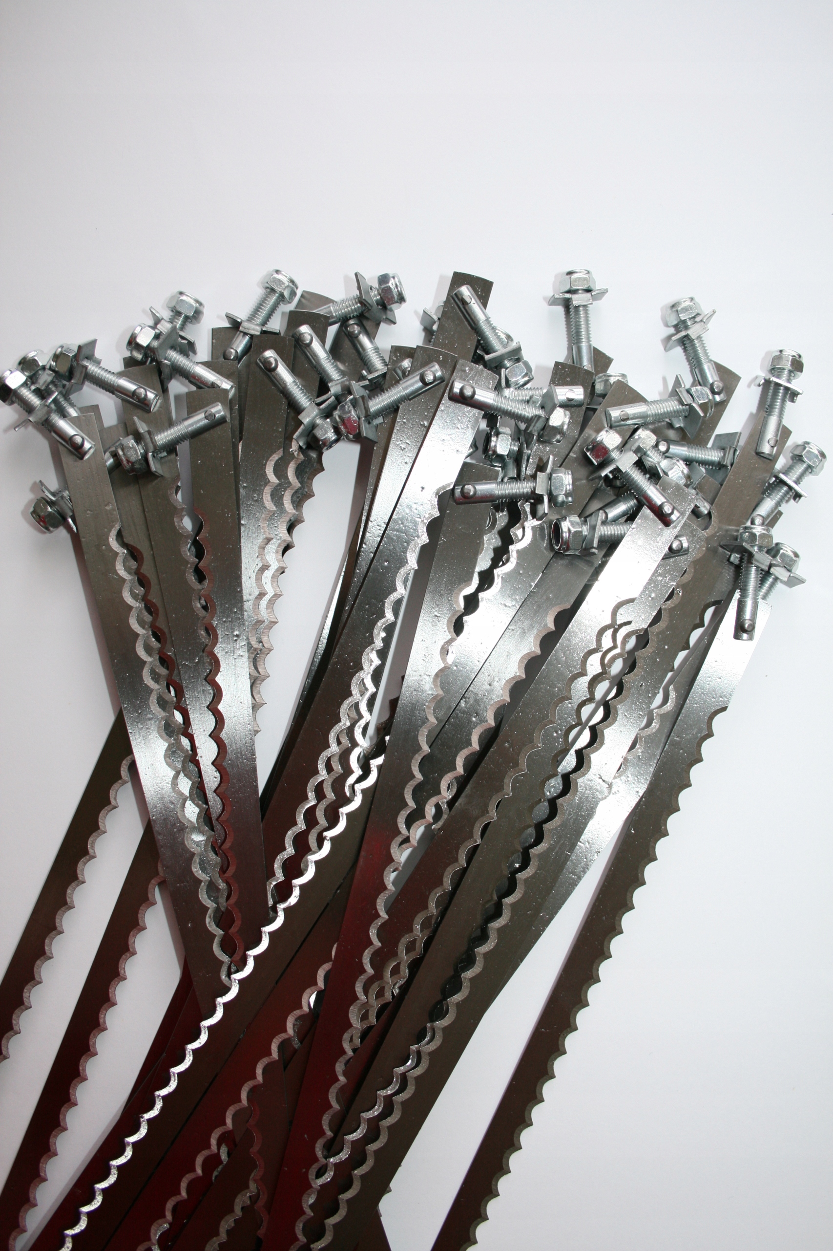 Nóż Noże do krajalnicy Lozamet drobny ząb 262mm