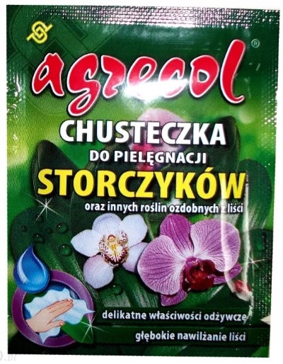 

Chusteczki Do Pielęgnacji Storczyków Agrecol 1 Szt