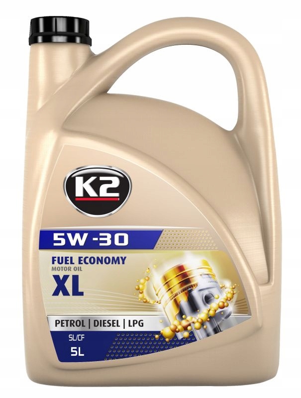 

Olej Syntetyczny K2 5W-30 5w30 SL/CF/CF-4 5L