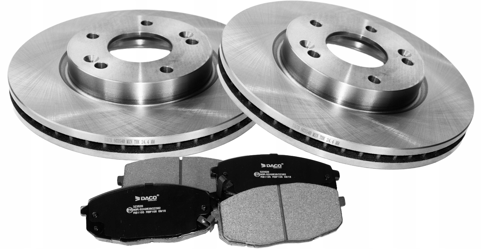 Диски x2 колодки для HYUNDAI ix20 KIA SOUL VENGA