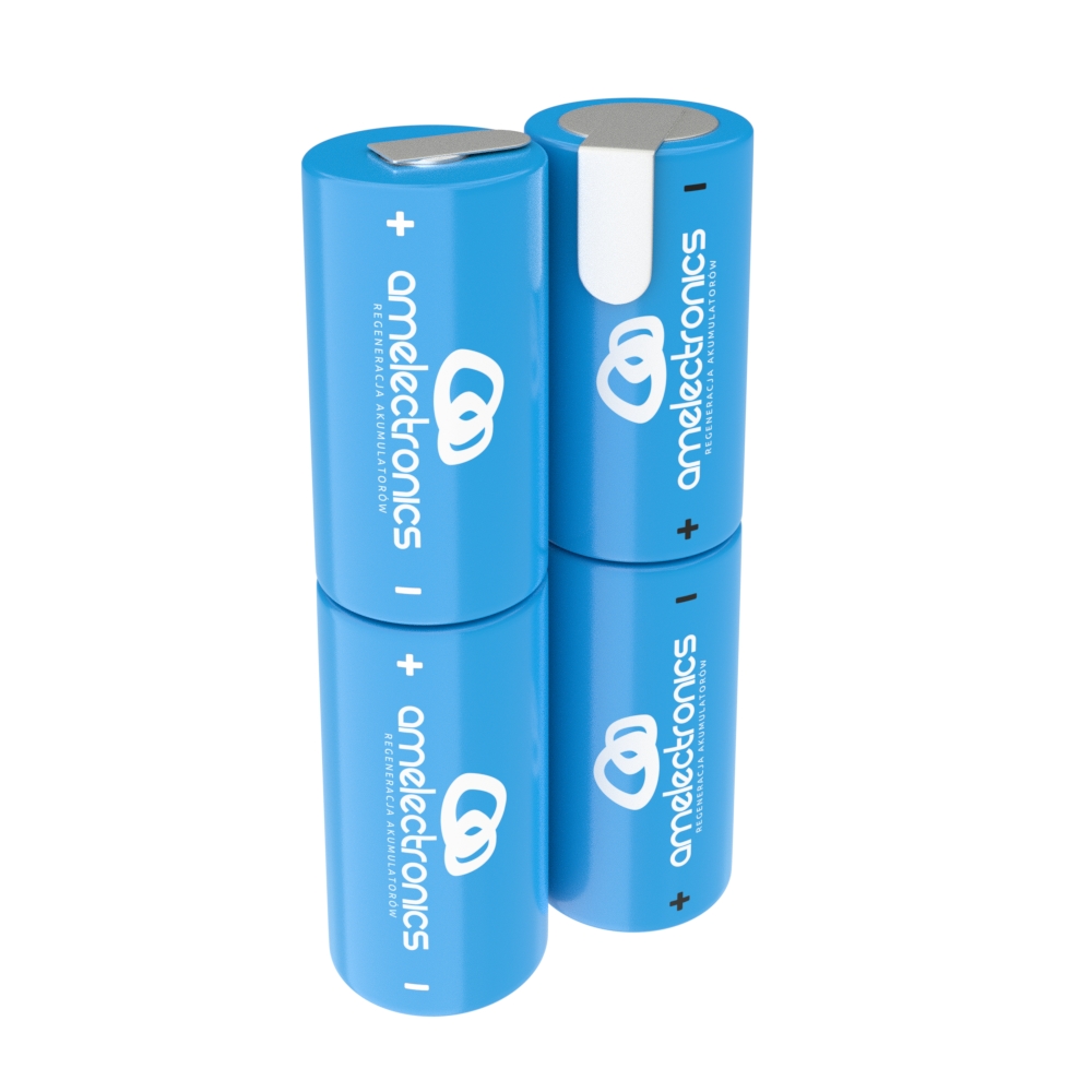 

Pakiet Akumulatorów 4 Ogniwa D 4,8V 12000MAH Ni-mh