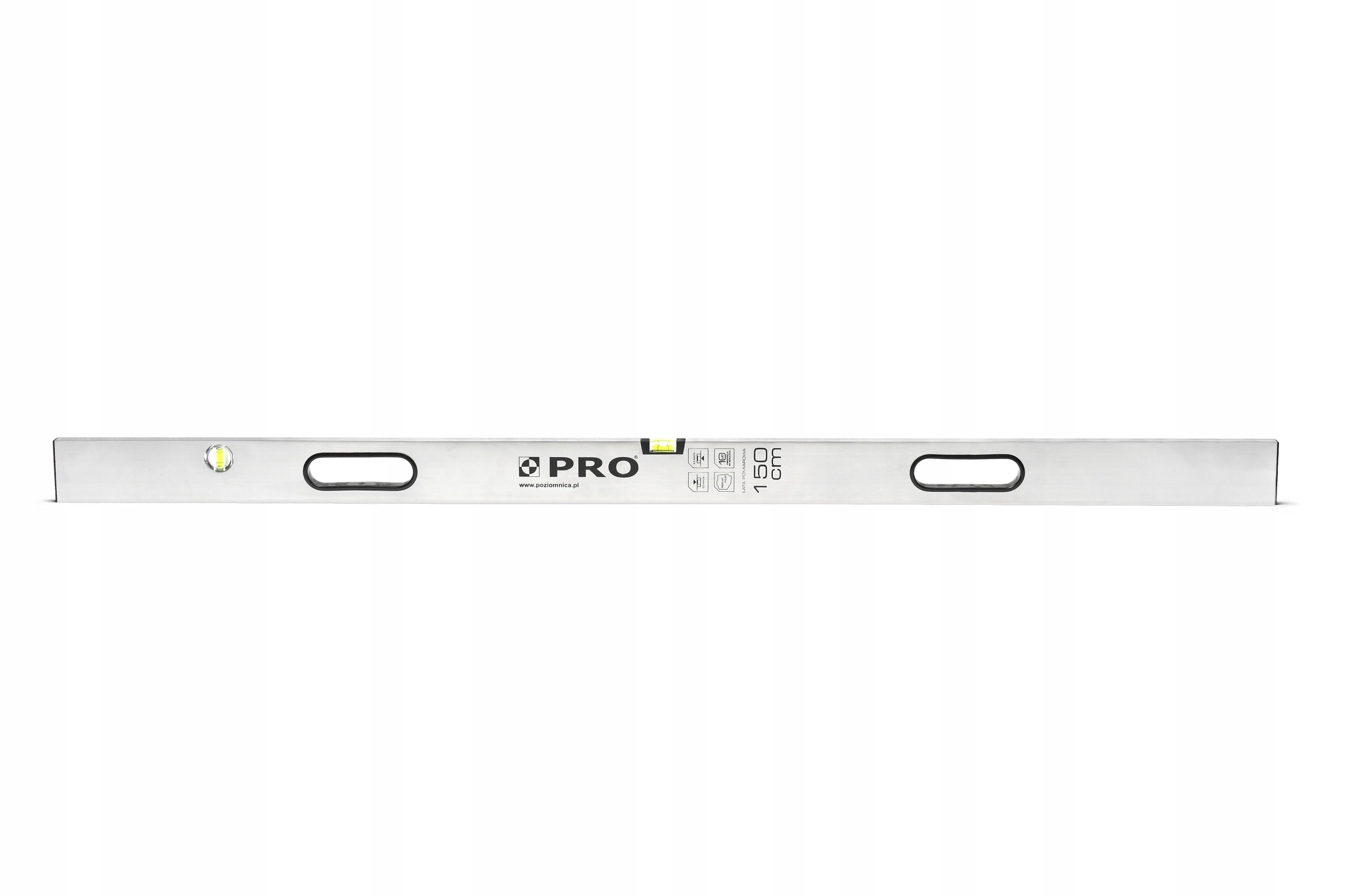 ŁATA MURARSKA PION/POZIOM Z UCHWYTAMI 200 CM