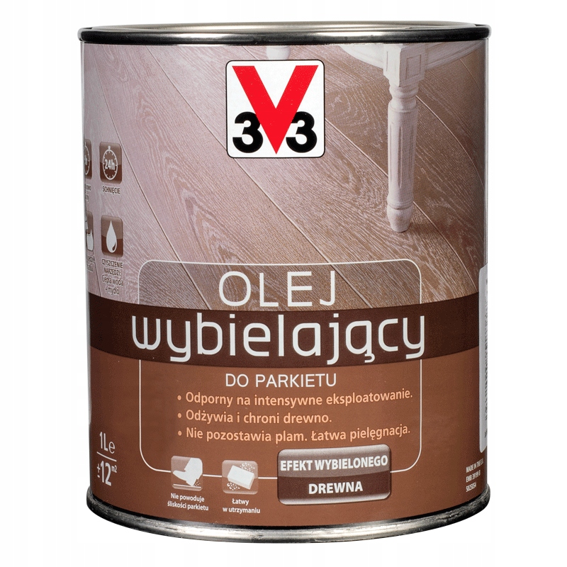 

V33 Olej Wybielający Do Parkietu 1l