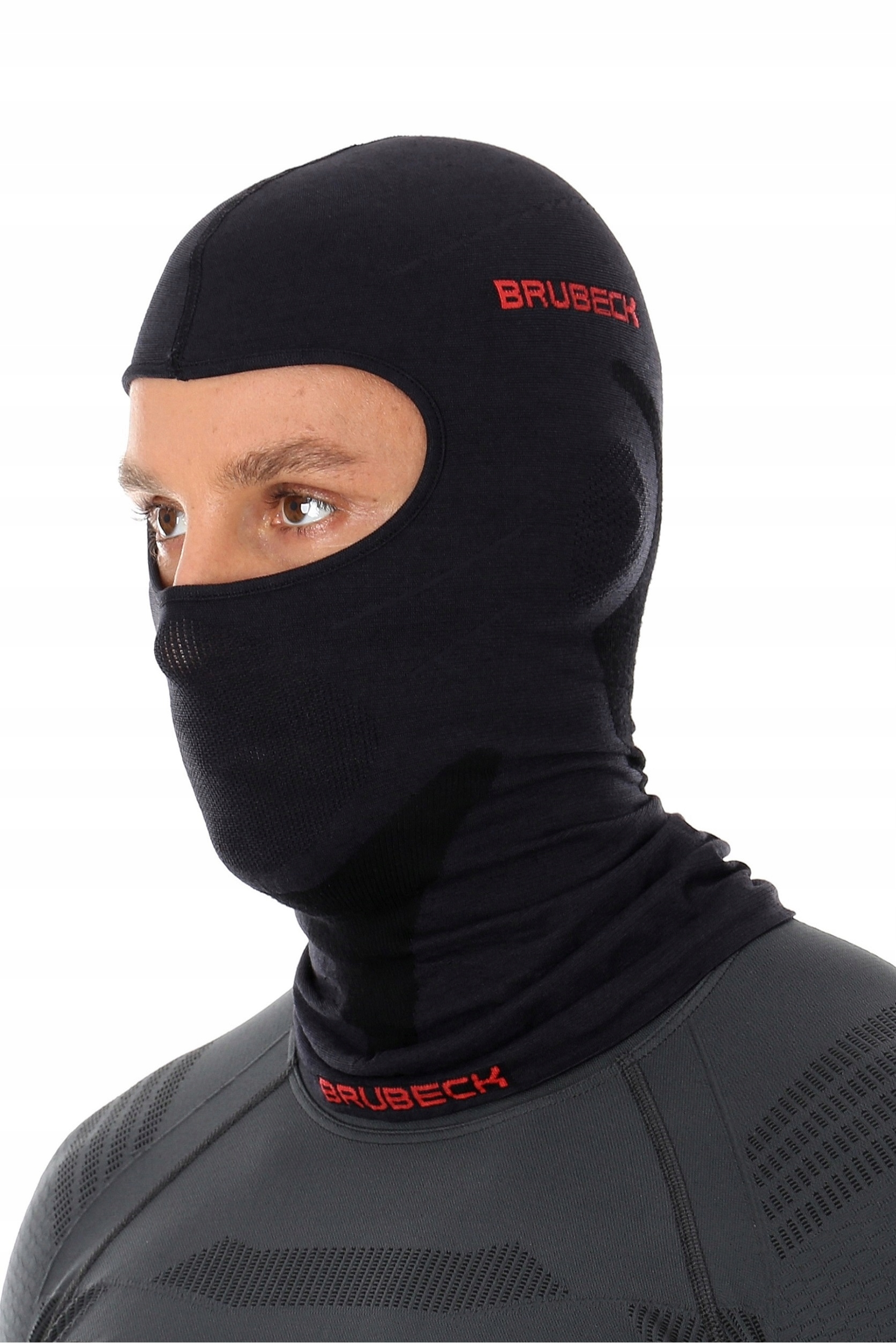 BRUBECK WOOL TERMOAKTYWNA KOMINIARKA NA NARTY -S/M Kod producenta KM10370 wełniana narciarska kominiarka