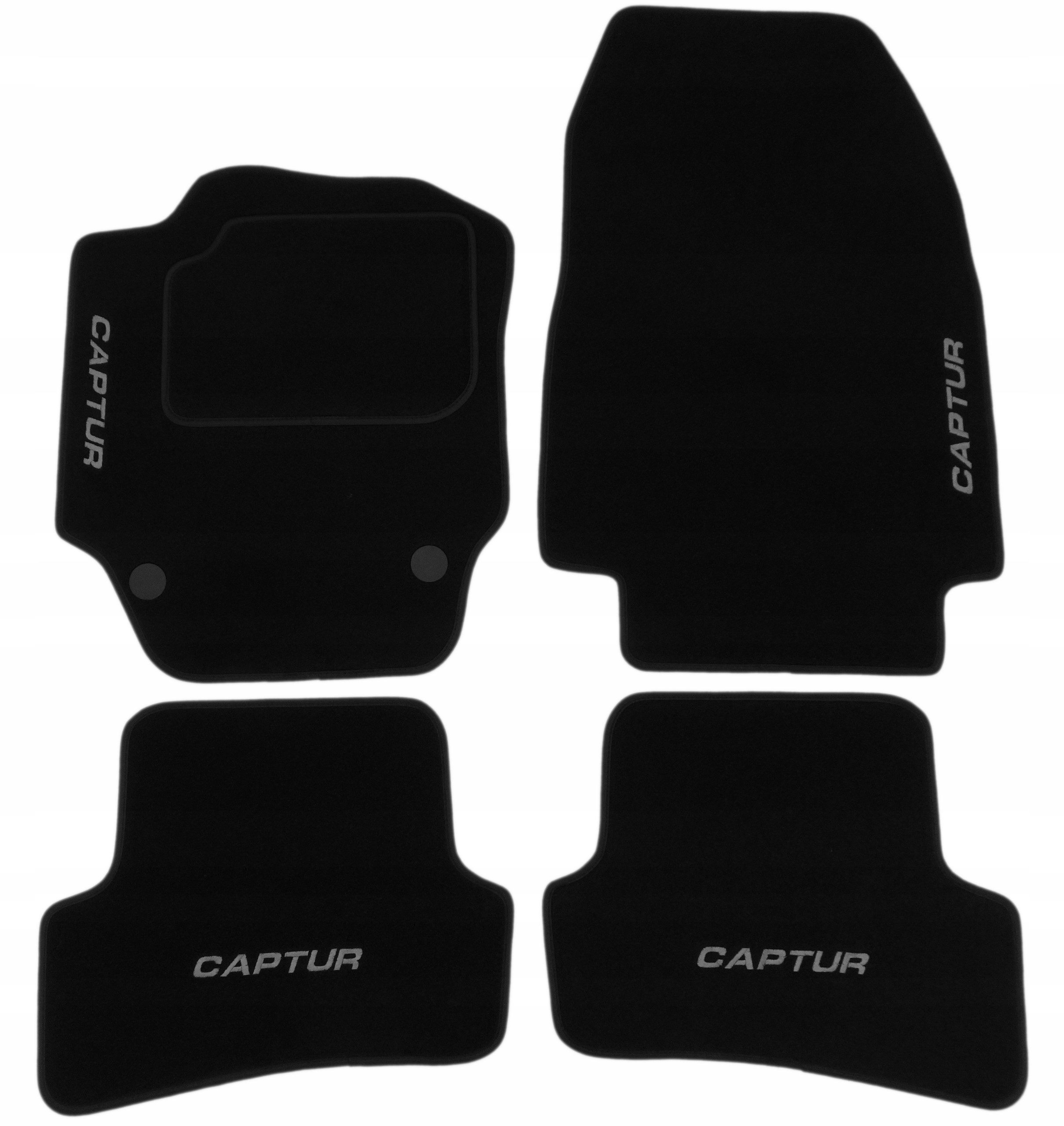 Renault Captur 13 19 Dywaniki welurowe CL HAFTx4