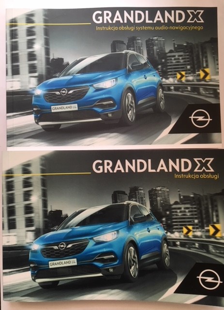 Opel Grandland X польское руководство по эксплуатации + Нави