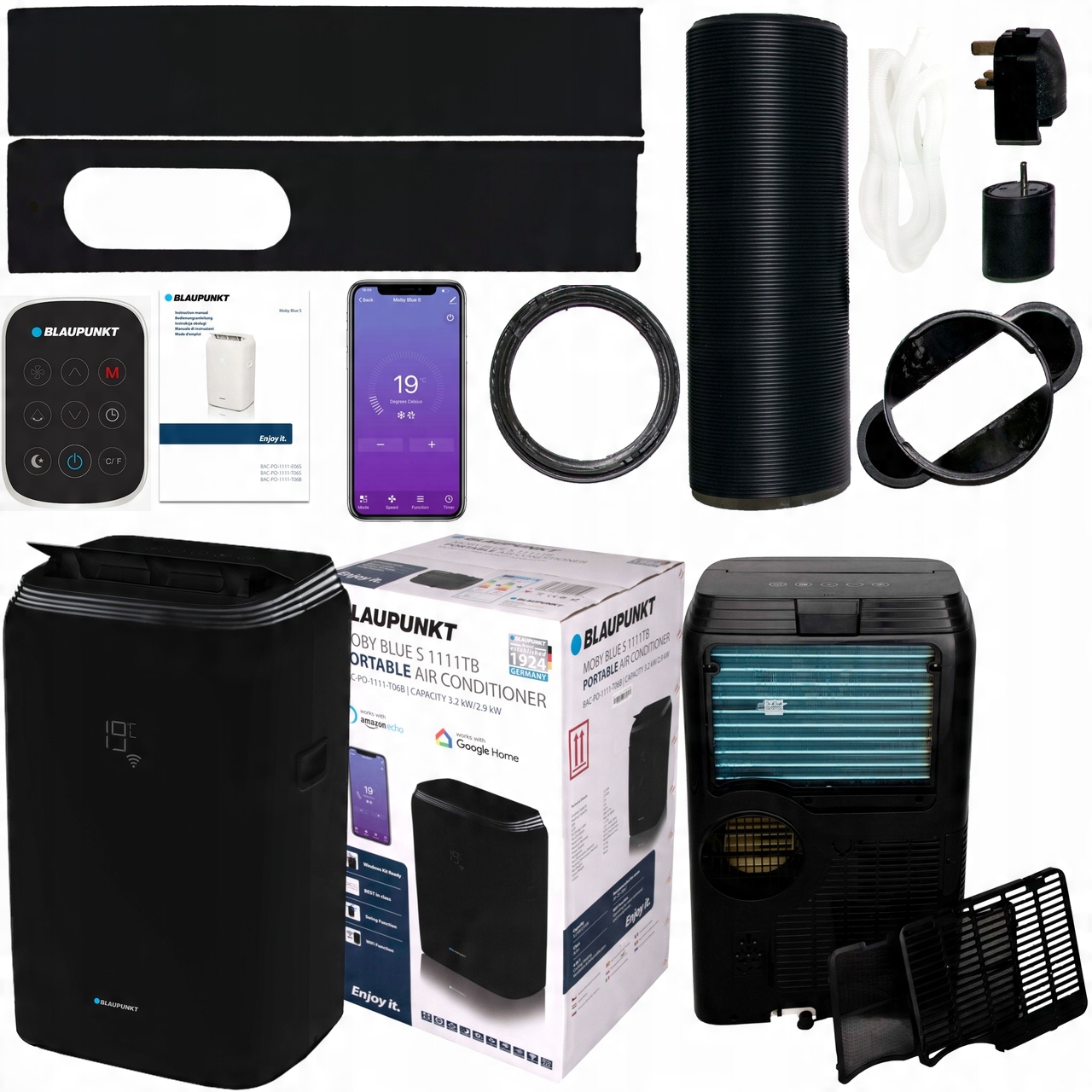 

Klimatyzator Przenośny Blaupunkt Moby Blue S1111TB