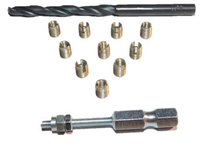 

Tulejki zerwany napraw gwint M4 x 0,7 8mm komplet