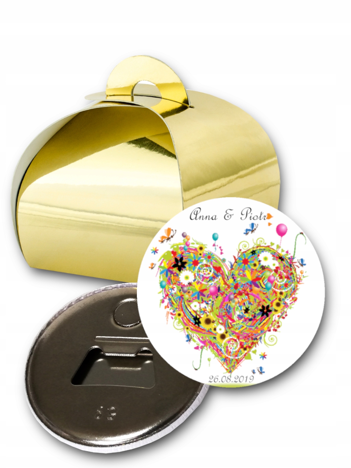 

Otwieracz- magnes Podziękowanie dla Gości Ślub