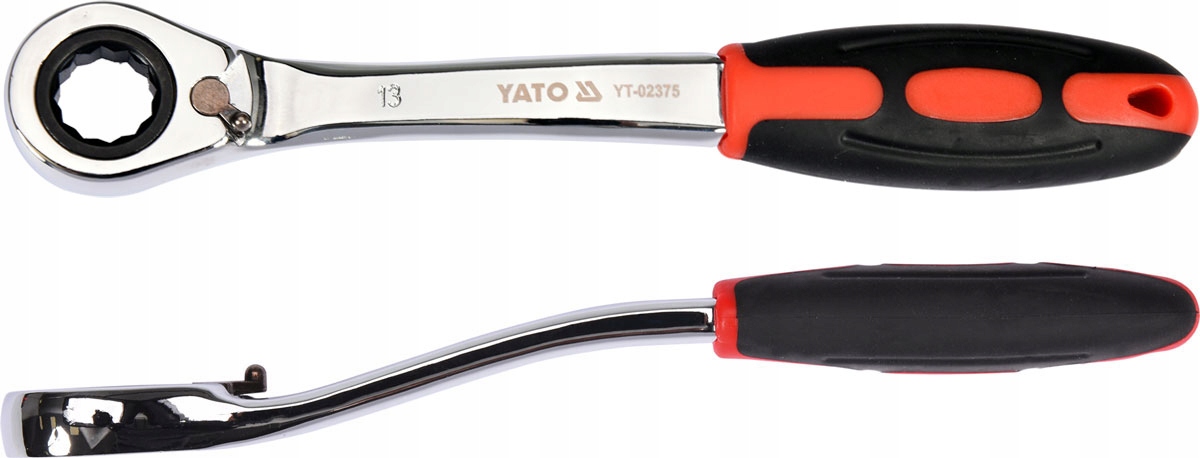 

Yato Klucz Oczkowy 13mm Z Grzechotką Odgięty CrV