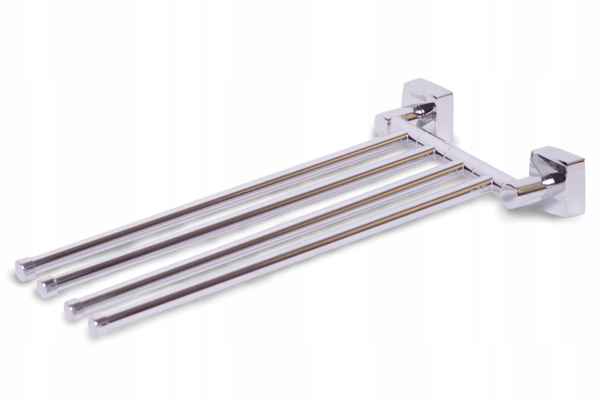 

Wieszak na ręcznik chromowany 4 ramienny