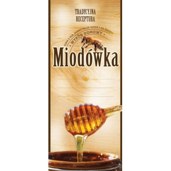

Naklejki na Miód Pitny Etykieta Miodówka 50 szt
